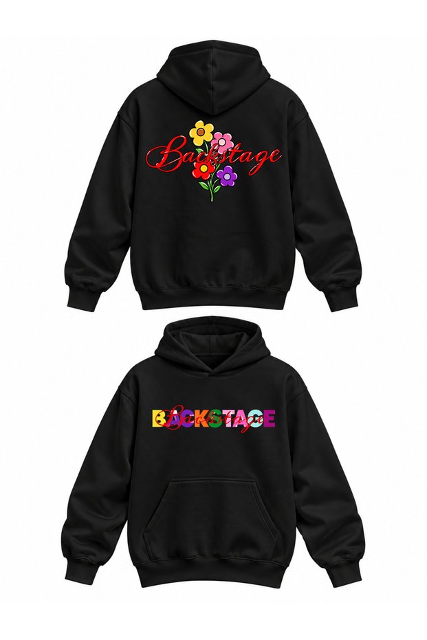 Unisex Cotton Hooded Sweatshirt Comfortable Fit - Printed Oversize Hoodie