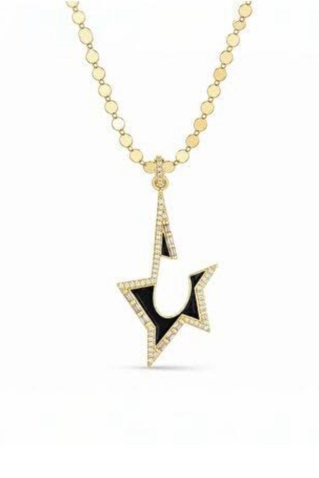 Brand model necklace