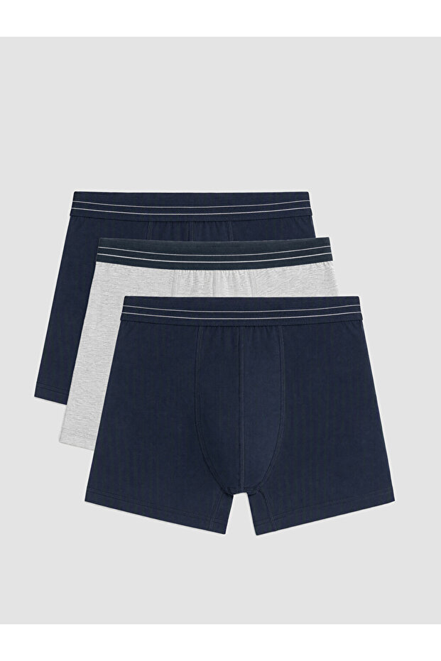 Cotton Flexible Men's Boxer 3-Pack
