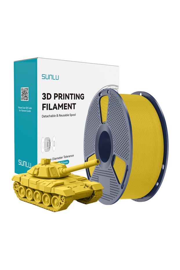 High-speed yellow filament PLA+
