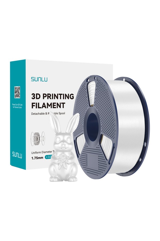 Silk filament PLA+ (white)