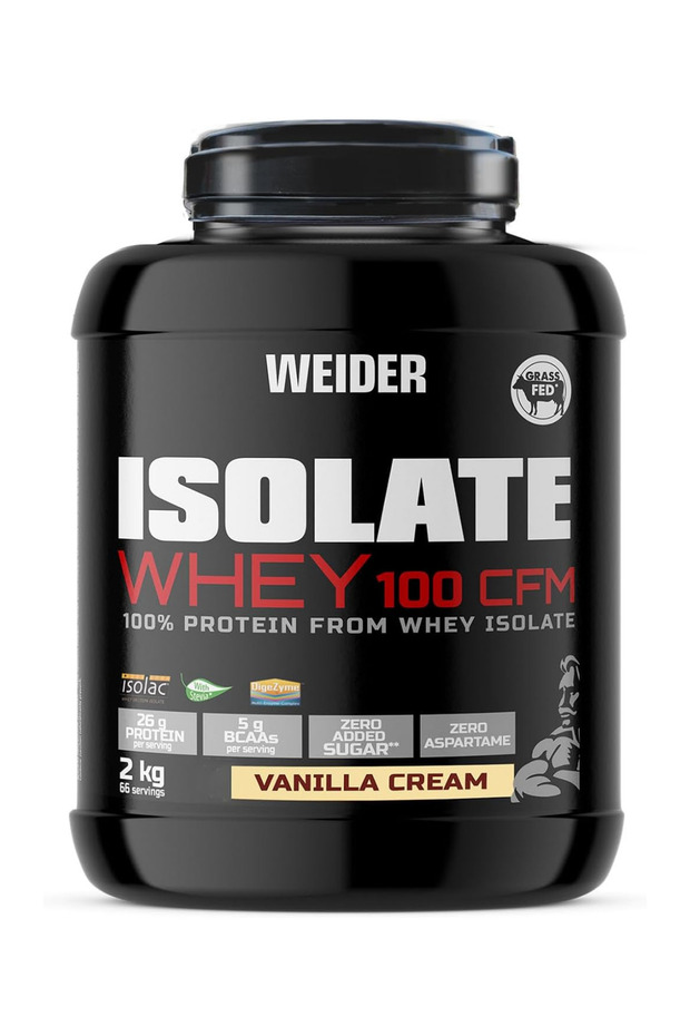 Weider ISOLATE WHEY PROTEİN TOZU 100CFM 2KG - ÇİKOLATA VANİLYA - Fiyatı ...