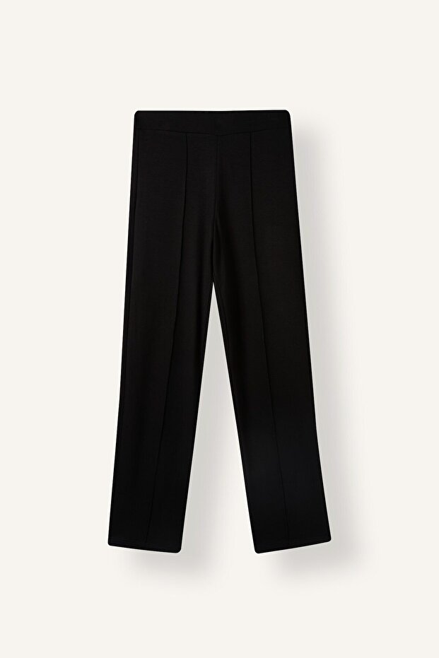 Harem Front Stitched Straight Leg Sweatpants I2136Ax26Au