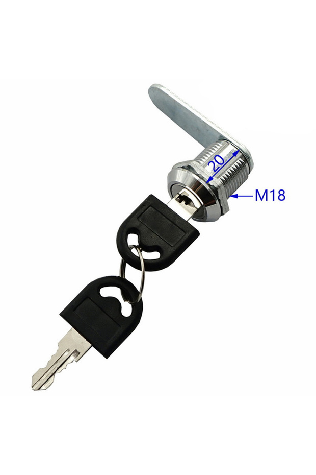 20mm Cam Lock Security Lock 16-40mm Cabinet Cam Lock Door Barrel Drawer Filing Cabinet Post Box