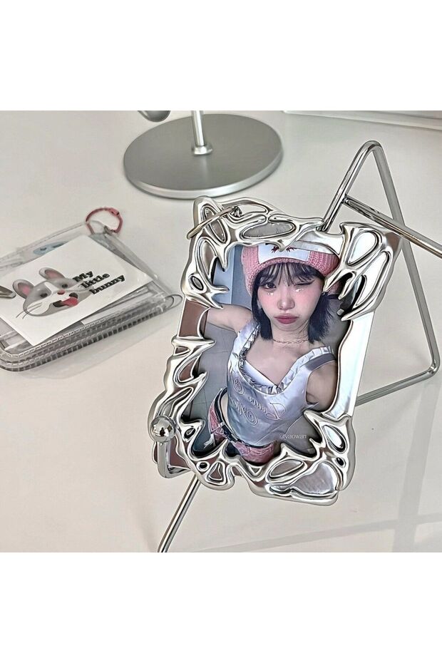 A Electroplating Card Storage Cover Kpop Star Card Storage Personalized Fashion Accessories Decorati