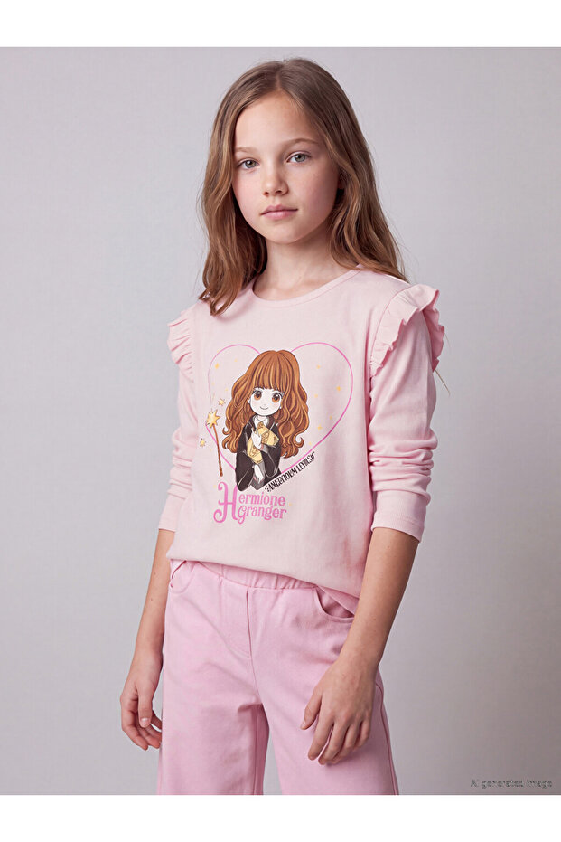 Esvab • Modern & Distinctive Harry Potter Printed Girls' T-Shirt