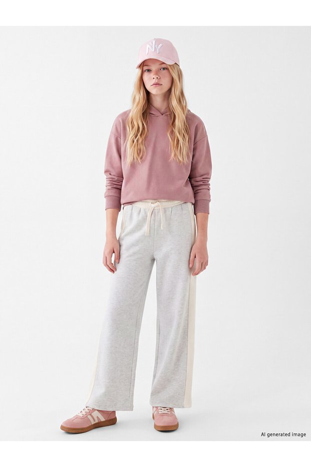 Gray Girls' Sweatpants