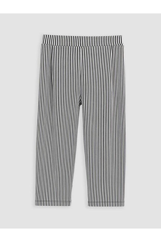 Seray New Season Anthracite Baby Boy Striped Sweatpants
