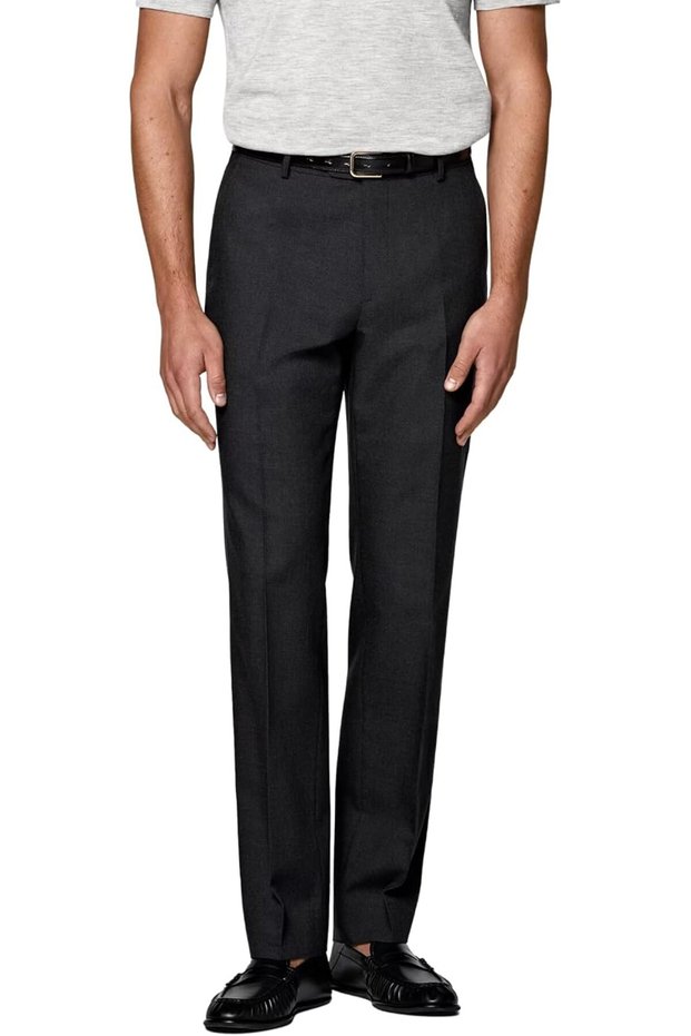 Modern Fit Classic Men's Fabric Trousers Bellagio