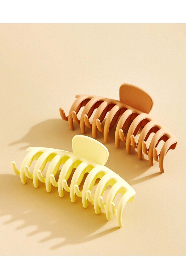 Girls Assorted Hair Claws (Set Of 2)