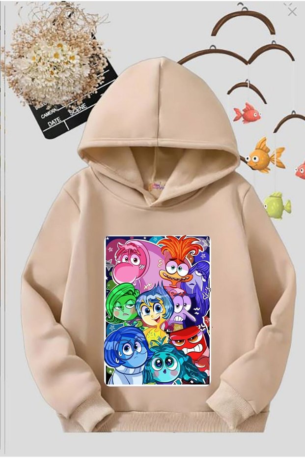 Printed Children's Hooded Sweatshirt