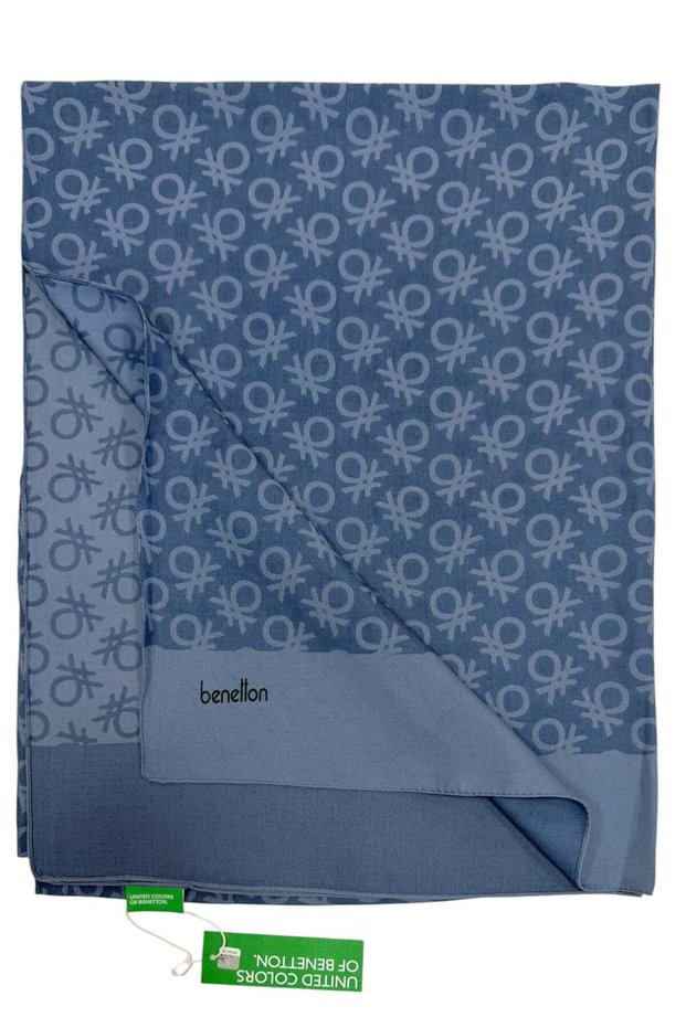 Șal elegant - Uno - Indigo