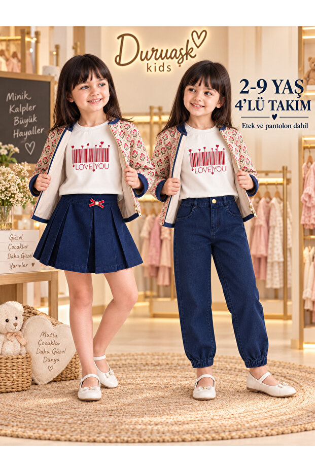 4 PARÇA KOMBİN TAKIM