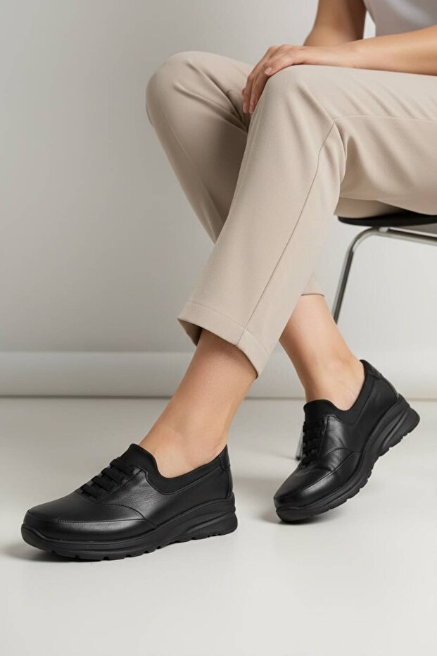 Genuine Leather Full Orthopedic Laceless Comfortable and Lightweight Casual Shoes