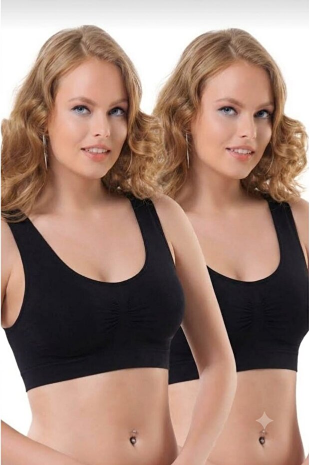 2411 Women's Seamless Padded Shaping Bustier 2 Pieces