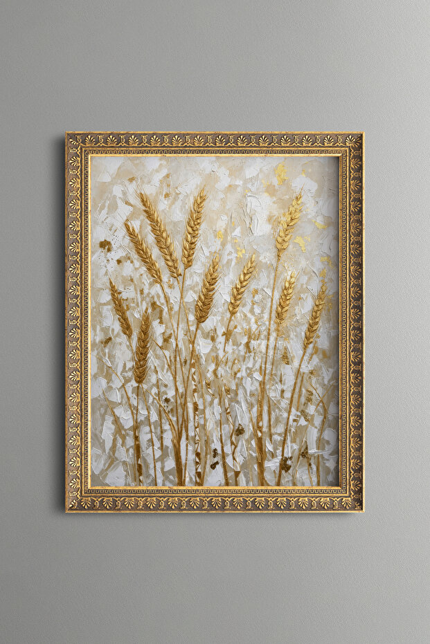 Golden Stars - Vintage Patterned Painting - Fine Model