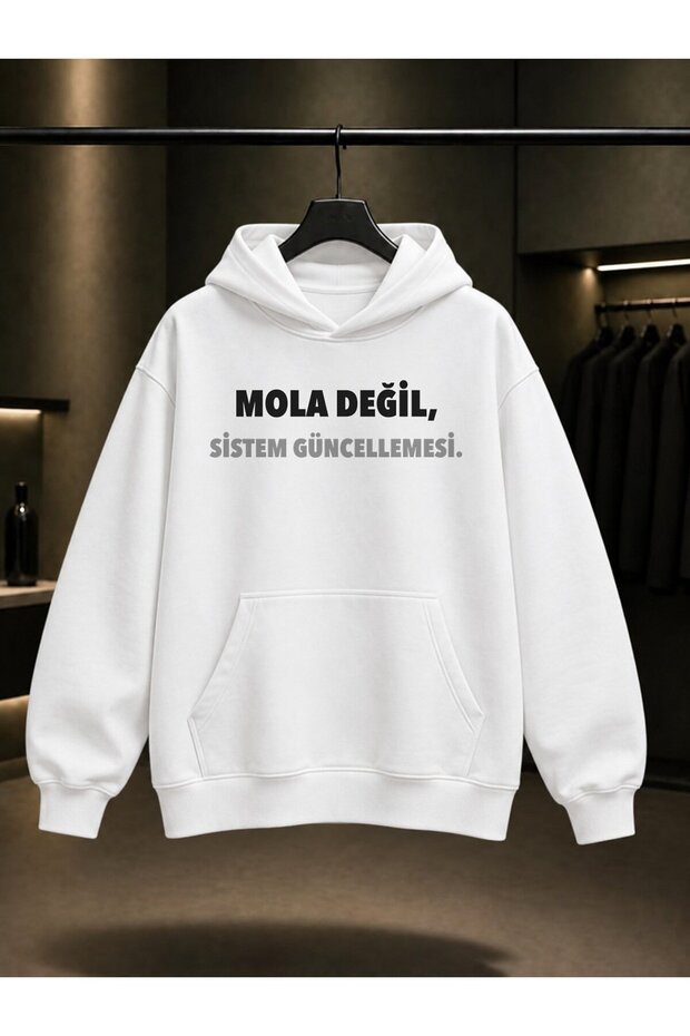 Not a Problem, System Update Written and Printed Unisex 100% Cotton Hooded Sweatshirt