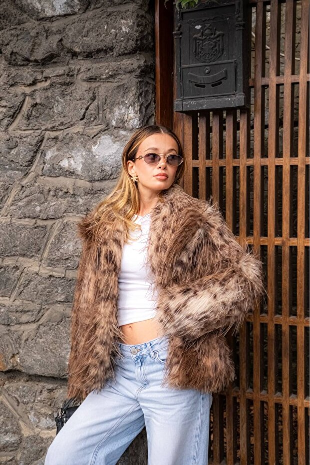 Beige Soft Touch Lined Premium Stylish Fur