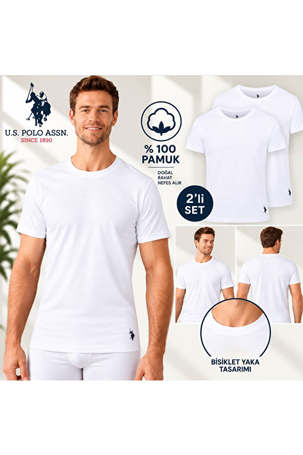 Men'S, 100% Cotton, 2-Pack Undershirts/T-Shirts (Boxed)