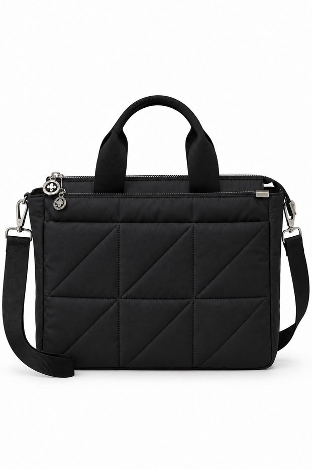 Jkln Women's Shoulder Bag Large Volume Casual Black Bag Im417-1
