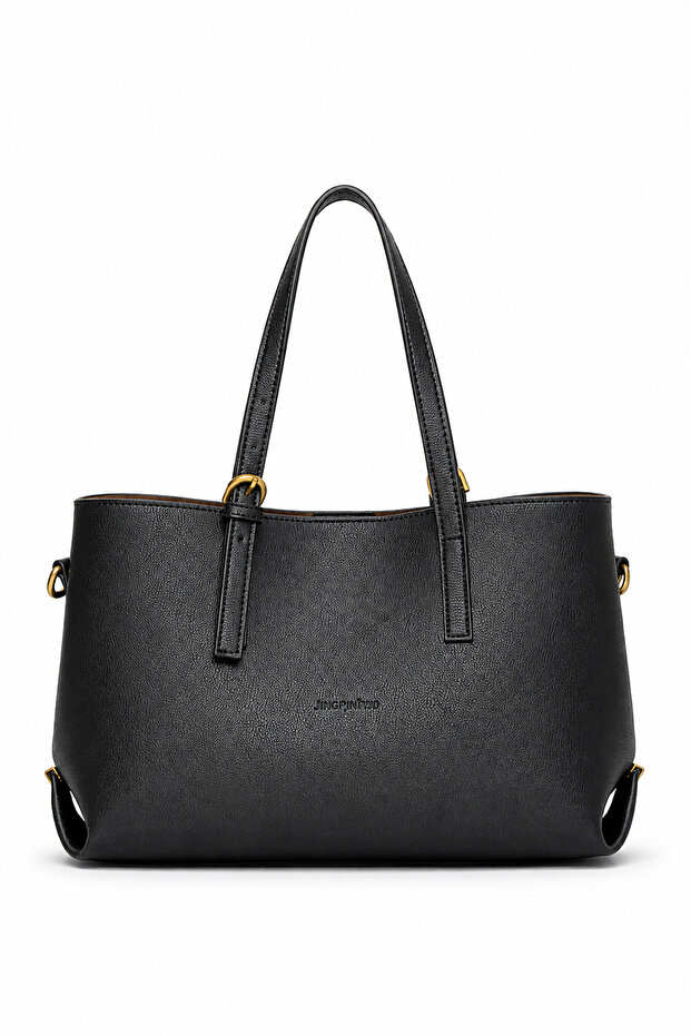 Jkln Women's Shoulder Bag Large Volume Casual Black Bag Im526
