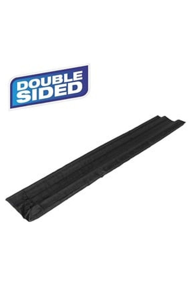 Black Double Draft Guard for Door 95cm