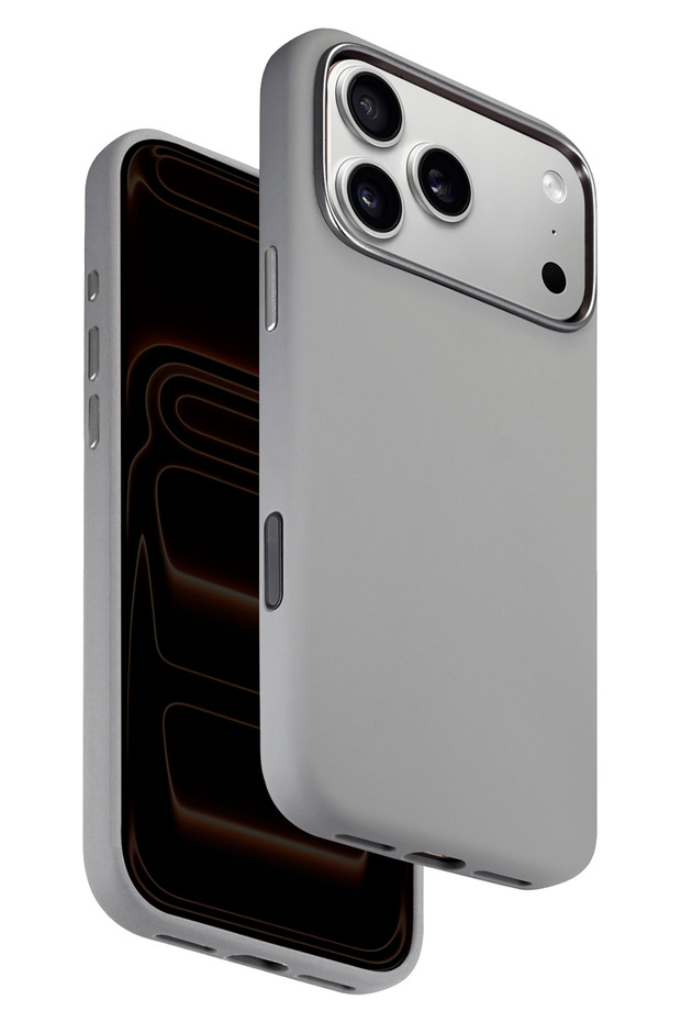 iPhone 18 Pro Max Hbc-452 Peridot Magneticsave Cover - Gray
