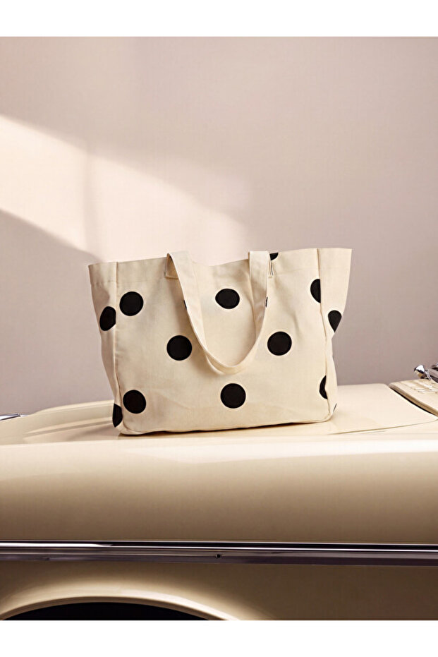 Timeless Clothing & Timeless Choices Polka Dot Embroidered Women's Shoulder Bag