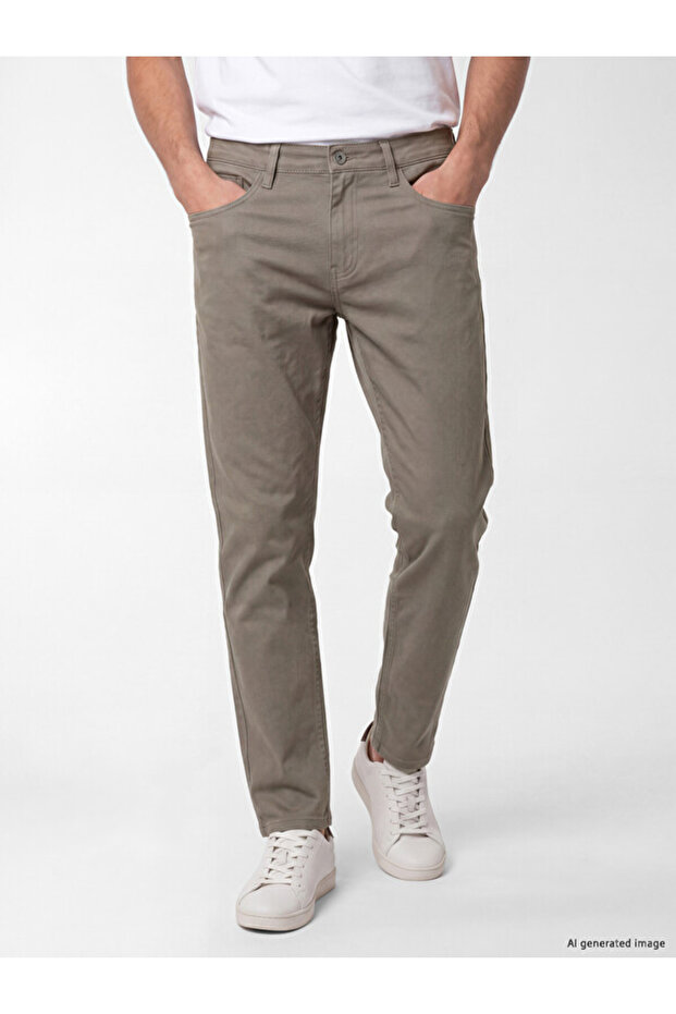 Timeless Clothing & Timeless Choices Standard Fit Gabardine Men's Chino Pants