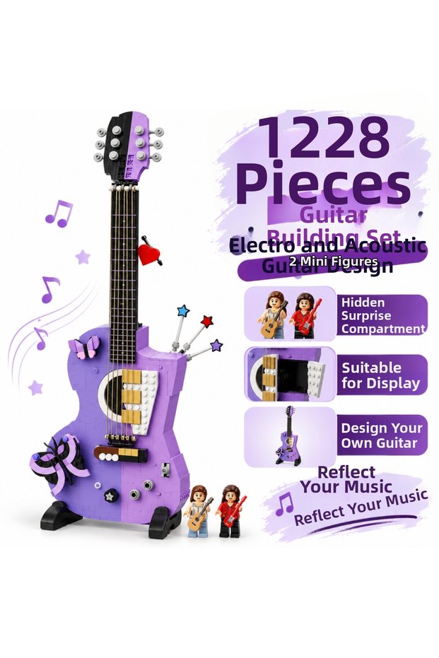 Editions Olivia Rodrigo's Two-Color Guitar 43031