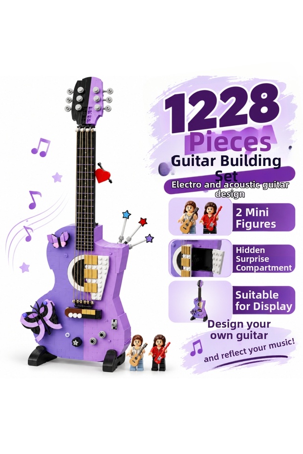 Editions Olivia Rodrigo's Two-Color Guitar 43031