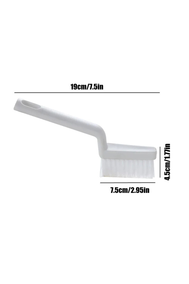 V brush Multipurpose Corner Cleaning Brush - Tile Floor Gap & Window Groove Cleaner - Household Bath