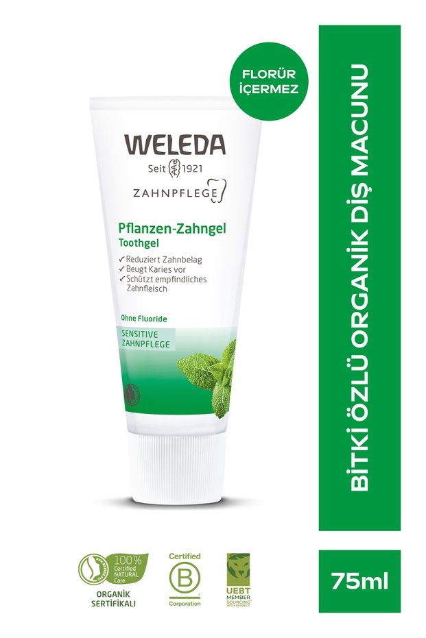 Plant Extract Organic Toothpaste 75ml