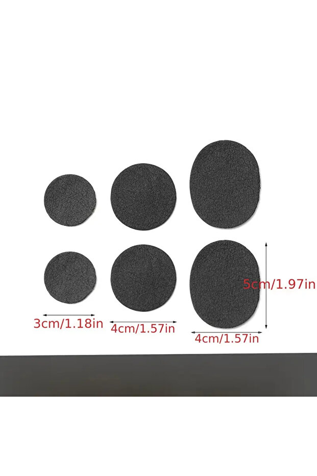 6pcs 6PCS Strong Self-Adhesive Shoe Patches - Durable, Scratch & Wear Resistant - Sneaker Repair Kit