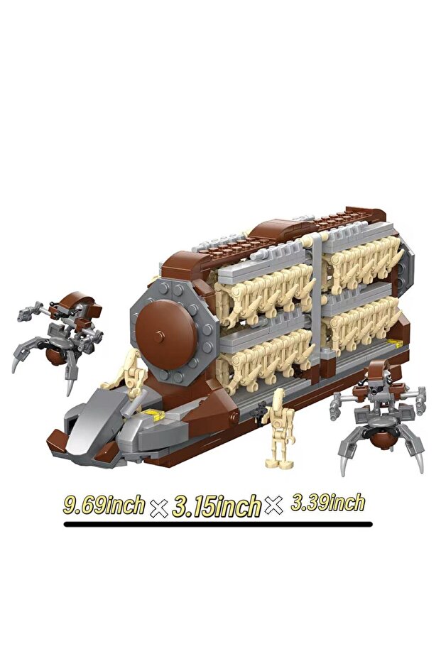 522pcs no box 522pcs Space Wars Platoon Building Blocks Transport Battleship Toys Attack-Craft Batt