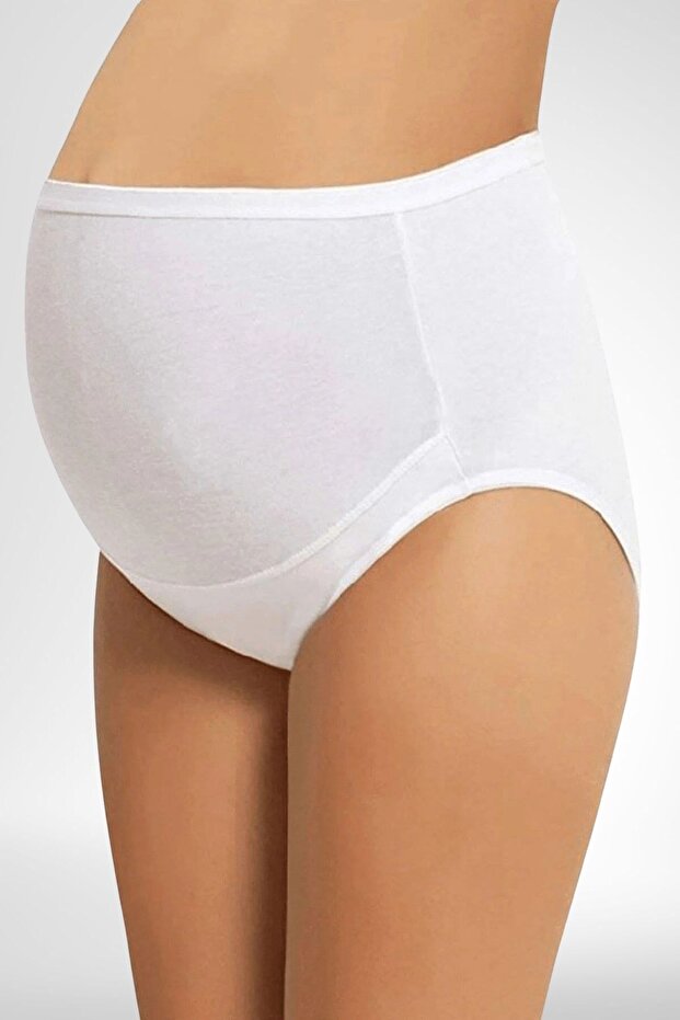 Mecit 1003 White Maternity Panties
