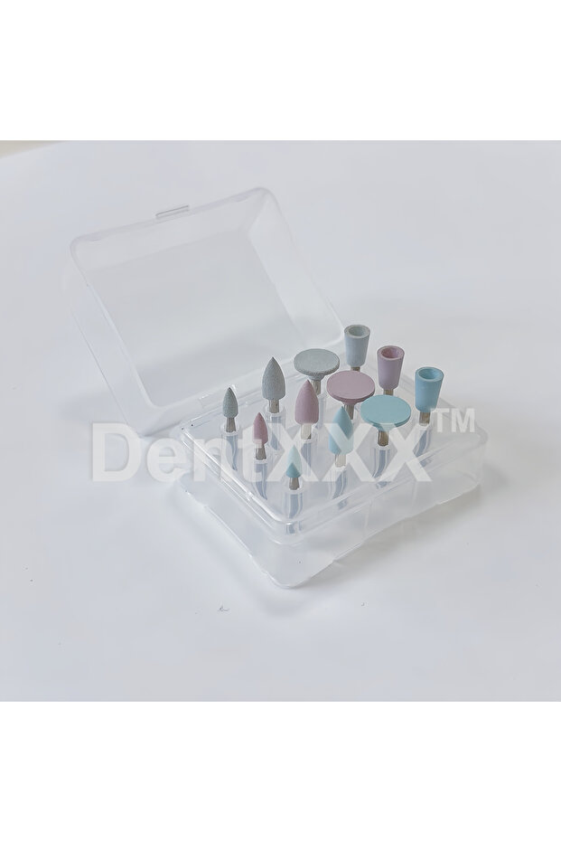 12PCS RA0312-2 12PCS /36PCS All-in-one Flexible Polishing Grinding Heads for Polishing Tools, Shank