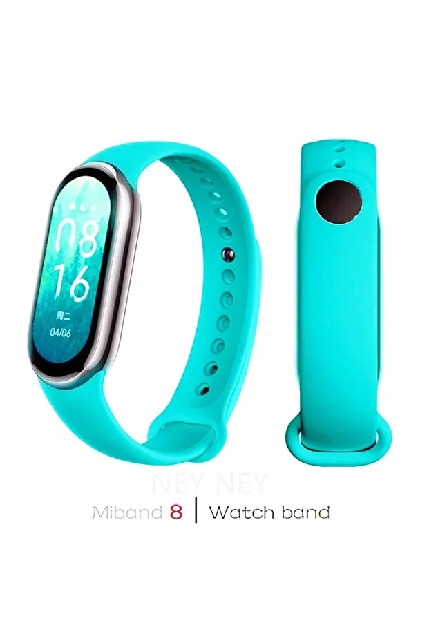 For Mi Band 8-9 5 stretch blue Sport Strap For Xiaomi Mi band 8-8 NFC Replacement miband9/8 silicone