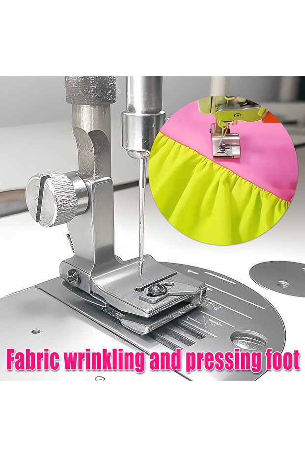 P5Q New P5Q Adjustable Crease Press Foot Universal Full Steel Flat Machine for Pleating Folding Pres