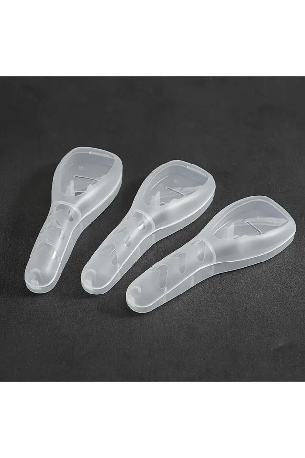 3pcs Portable Travel Men Manual Razor Protector Plastic Box Cover Container Storage Shaver Holder Pr