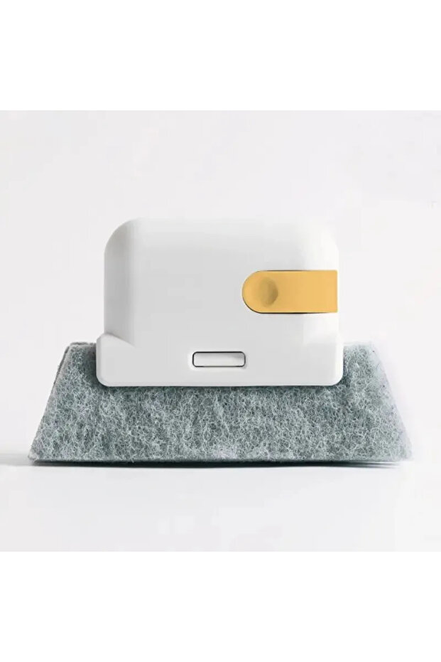 yellow Window Cleaning Brush Windowsill Groove Deadend Cabinet Crevice Brush Removable Household Mul
