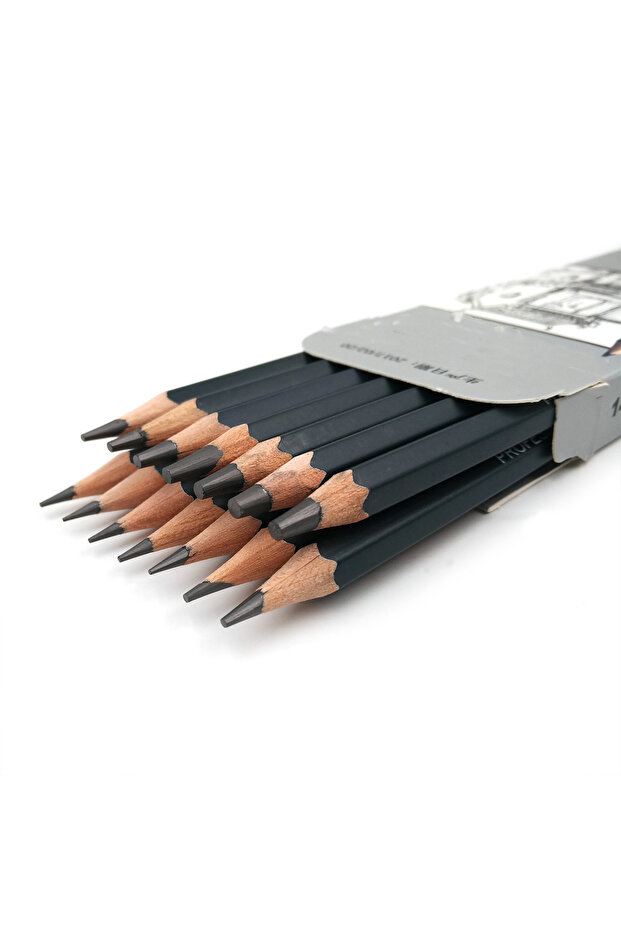 1 SET 14Pcs/Set Professional Sketch Pencil Set HB 2B Graphite Art Drawing Pencil School Stationery