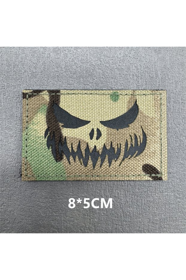 Antique Copper 1pc Tactical Patches IR Reflective Emblem Patches on Backpack Vest Clothing Badges Ho