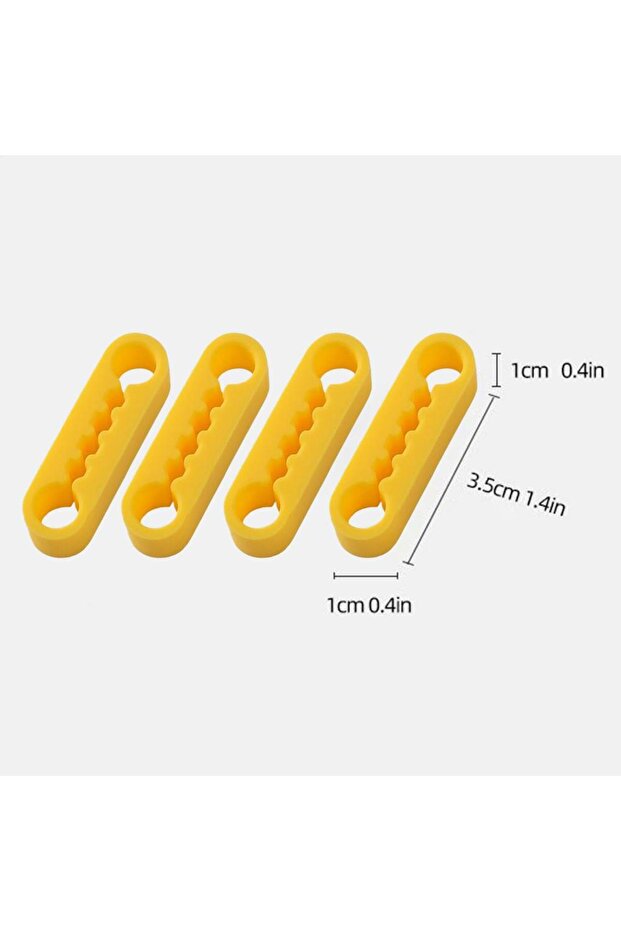 Yellow Car Door Shock Absorber Pads Silicone Elastic Damper Cushion Car Door Shock Absorber Cushion