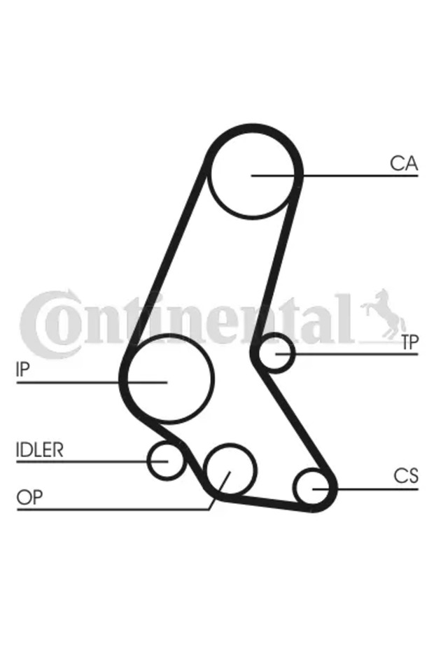 Set curea de distribuție CT748K6