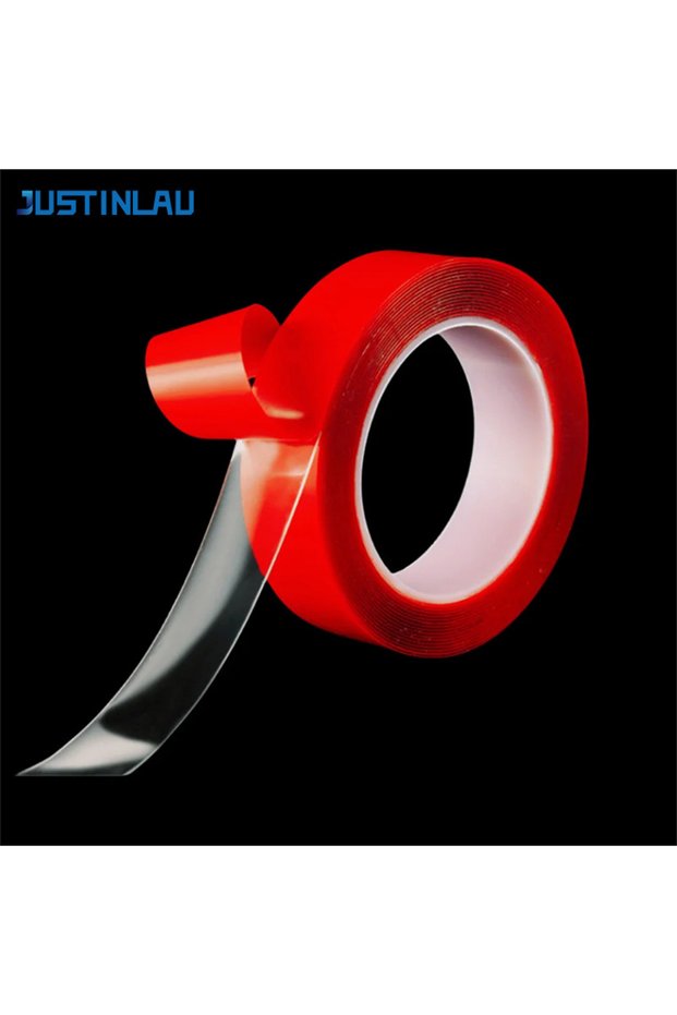 20mmx3M JUSTINLAU 3M Car Strong Double Sided Adhesive Stickers Tape Nano Transparent Reusable Waterp