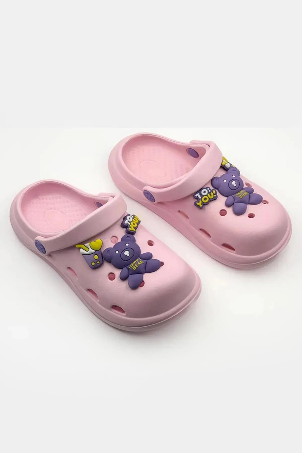 Children's Cross Slippers Garden Slippers Beach Coast Bathroom Slippers 26-27-28-29-30-31-32-33-34-35 Numbers