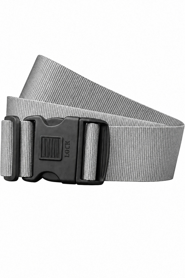 Suitcase Belt - Luggage Belt - Adjustable Suitcase Safety Belt - Bag Belt - Luggage Strap - Luggage Belt (Gray)