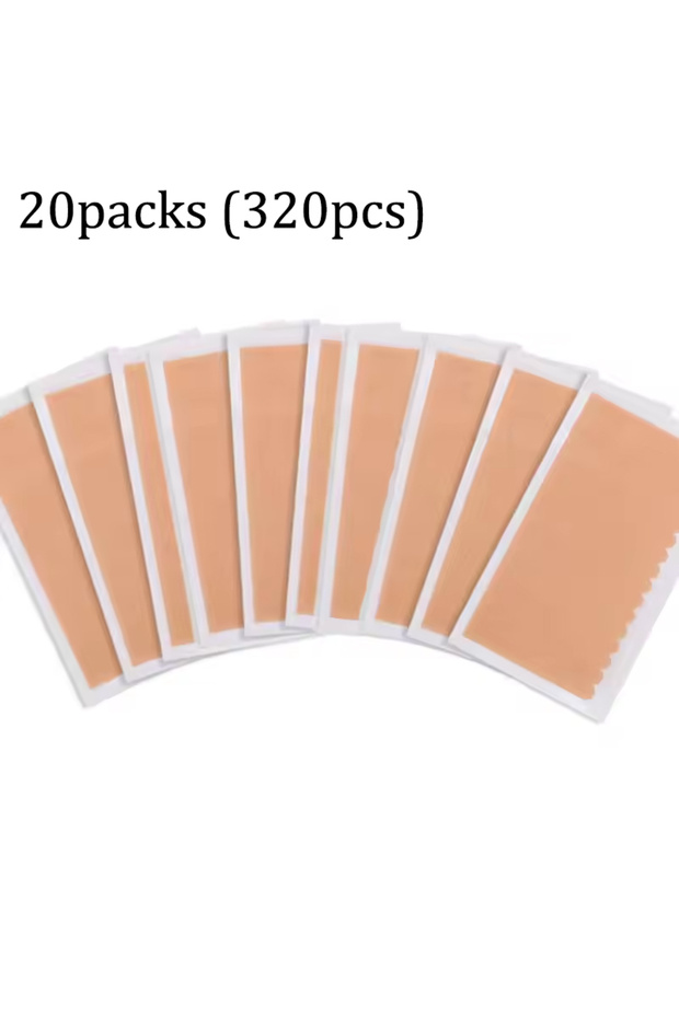20packs (320pcs) Grafted False Eyelash Lifting Eyelid Tape Non-woven Eyebrow Protection Tapes Lint F
