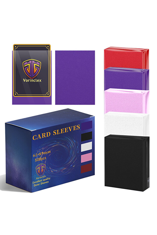 1SET 500PCS 62X89mm YGO Japanese Small Size Matte Card Sleeves,Protect Your Japanese Sized Trading C